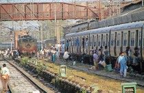 Indien, New Dehli, trains, Old Dehli Train Station